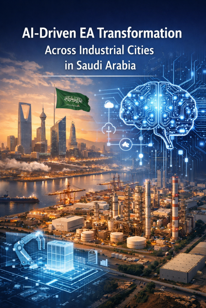 AI‑Driven Enterprise Architecture Transformation Across Traditional Industrial Cities in Saudi Arabia